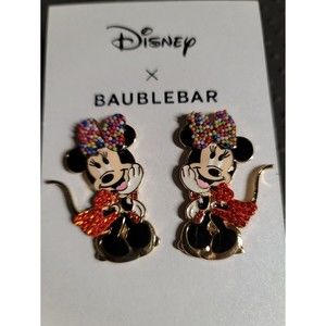 Disney Baublebar Earrings with Minnie Mouse